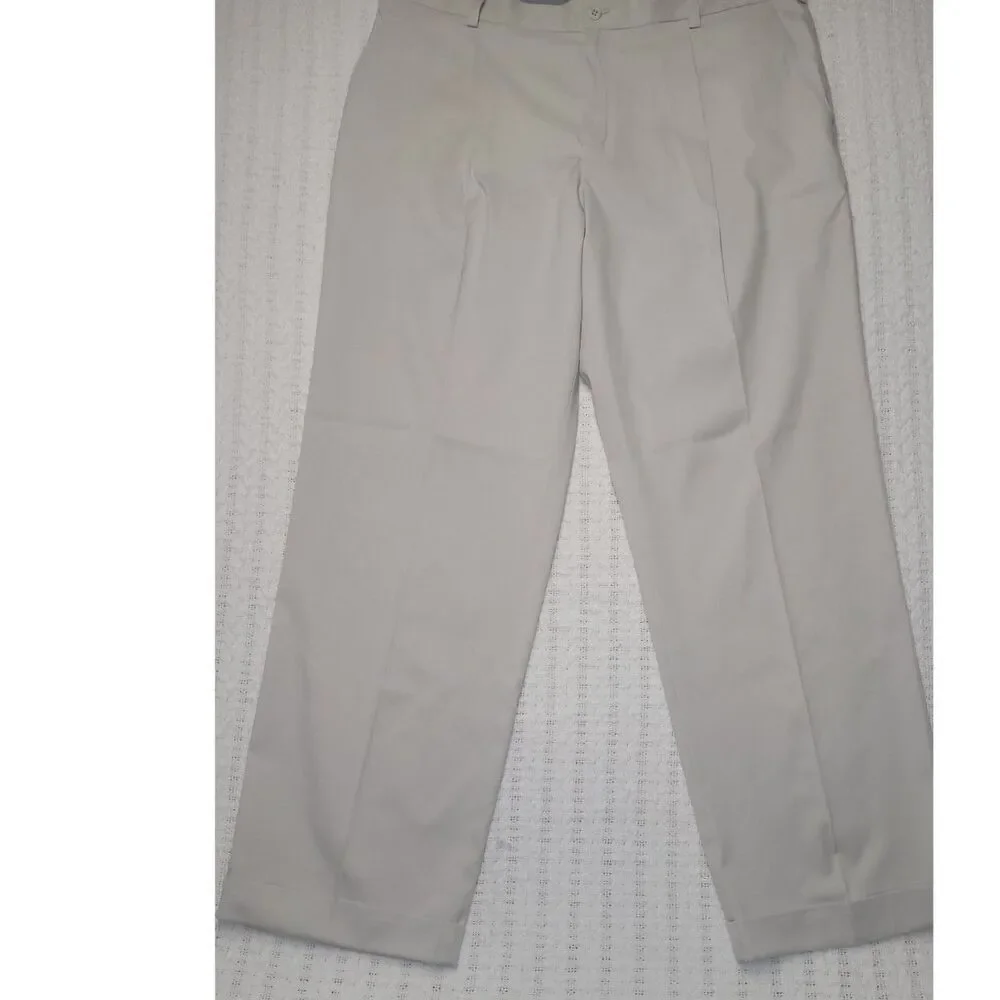 Nike Pants Mens Tan Beige Golf Performance Chino Dri Fit Performance 38x32
